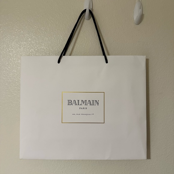 BNWT Balmain T-Shirt in white size 44 unisex - Picture 4 of 5